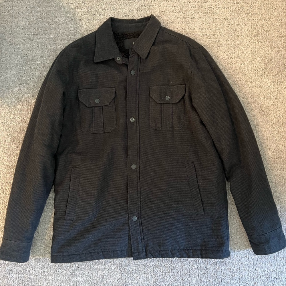 Hurley Men's Black Shacket M